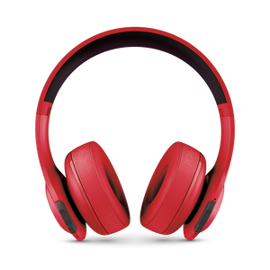 JBL®  Everest™ 300 - Red - On-ear Wireless Headphones - Front