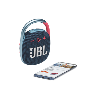 JBL Clip 4 - Blue / Pink - Ultra-portable Waterproof Speaker - Detailshot 2