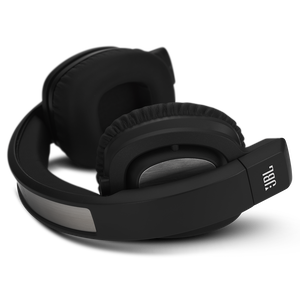 J55 - Black - High-performance On-Ear Headphones with Rotatable Ear-cups - Detailshot 4
