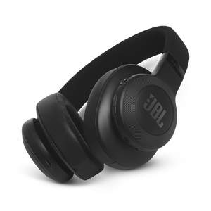JBL E55BT - Black - Wireless over-ear headphones - Hero