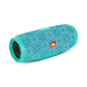 JBL Charge 3 Special Edition - Mosaic - Full-featured waterproof portable speaker with high-capacity battery to charge your devices - Hero