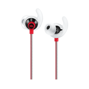 JBL Reflect Fit - Red - Heart Rate Wireless Headphones - Detailshot 1