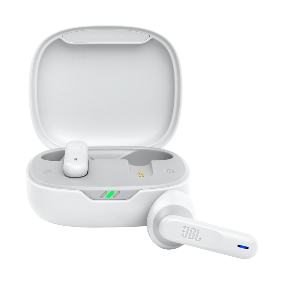 JBL Wave 300TWS - White - True wireless earbuds - Hero