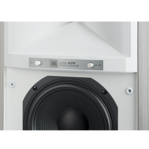4329P Studio Monitor Powered Loudspeaker System - White - Powered Bookshelf Loudspeaker System - Detailshot 17
