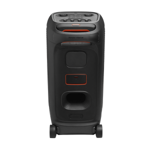 JBL PartyBox Stage 320 - Black - Portable party speaker with wheels - Back