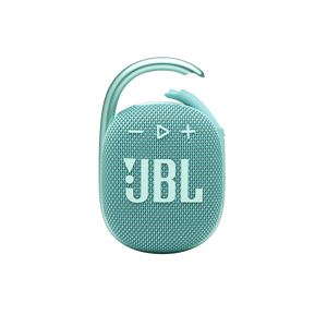 JBL Clip 4 - Teal - Ultra-portable Waterproof Speaker - Front