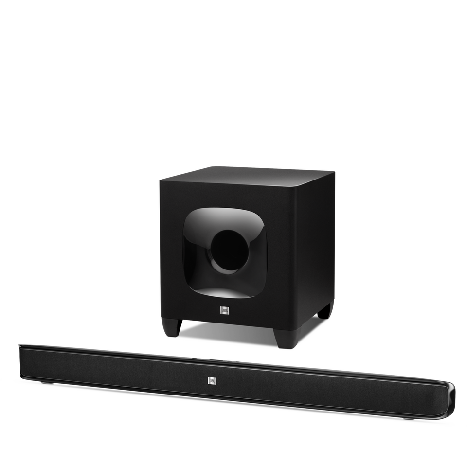 Cinema SB400 - Black - 120-watt, wireless Cinema soundbar and subwoofer - Hero