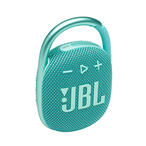 JBL Clip 4 - Teal - Ultra-portable Waterproof Speaker - Hero