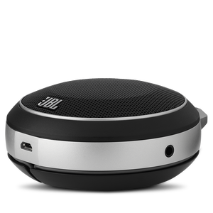 JBL Micro Wireless - Black - Mini Portable Bluetooth Speaker - Detailshot 1