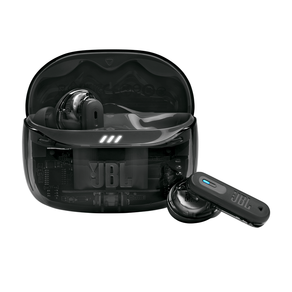 JBL Tune Beam 2 Ghost Edition - Ghost Black - True Wireless Noise Cancelling Earbuds - Hero