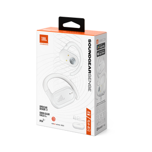 JBL Soundgear Sense - White - True wireless open-ear headphones - Detailshot 11