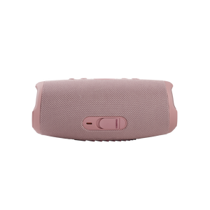 JBL Charge 5 - Pink - Portable Waterproof Speaker with Powerbank - Back