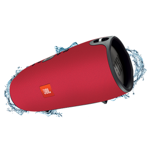JBL Xtreme - Red - Splashproof portable speaker with ultra-powerful performance - Hero