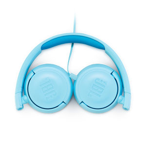 JBL JR300 - Ice Blue - Kids on-ear Headphones - Detailshot 3
