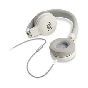 E35 - White - On-ear headphones - Detailshot 3