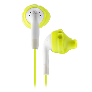 Inspire® 100 For Women - Yellow - In-the-ear, sport earphones are specifically sized and shaped for women - Hero