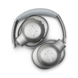 JBL EVEREST™ 710 - Silver - Wireless Over-ear headphones - Detailshot 1