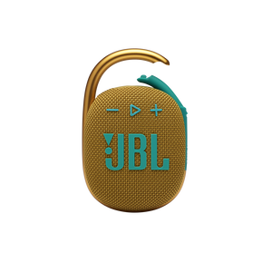 JBL Clip 4 - Yellow - Ultra-portable Waterproof Speaker - Front