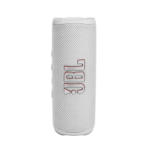 JBL Flip 6 - White - Portable Waterproof Speaker - Hero