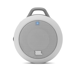 JBL Micro II - White - Ultra-portable speaker with built-in bass port - Front