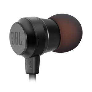 JBL T280A - Black - In-ear headphones with high performance drivers - Detailshot 3