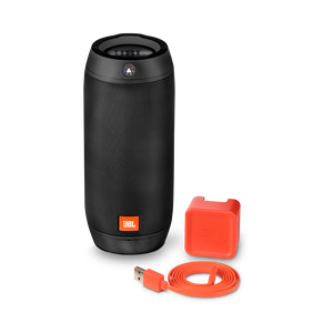JBL Pulse 2 - Black - Splashproof portable Bluetooth speaker with interactive light show - Detailshot 3