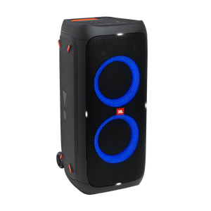 JBL Partybox 310 - Black UK - Portable party speaker with dazzling lights and powerful JBL Pro Sound - Hero