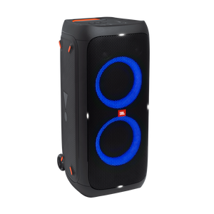 JBL Partybox 310 - Black UK - Portable party speaker with dazzling lights and powerful JBL Pro Sound - Hero