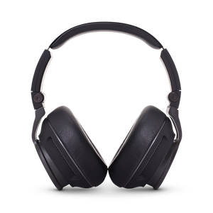 Synchros S500 - Black - Powered Over-Ear Headphones with LiveStage - Front