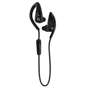 Liberty Wireless - Black - Behind-the-ear, wireless secure fit earphones are Bluetooth® compatible - Hero