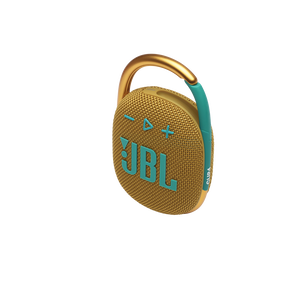 JBL Clip 4 - Yellow - Ultra-portable Waterproof Speaker - Detailshot 2