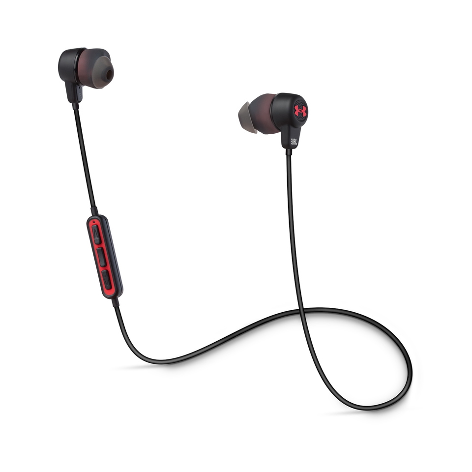 Under Armour Headphones Wireless - Black - UA Headphones Wireless - Engineered by JBL - Hero