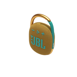 JBL Clip 4 - Yellow - Ultra-portable Waterproof Speaker - Detailshot 2