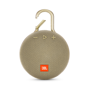 JBL Clip 3 - Desert Sand - Portable Bluetooth® speaker - Front