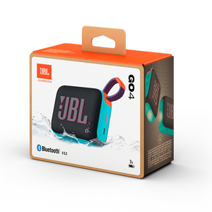 JBL Go 4 - Black and Orange - Ultra-Portable Bluetooth Speaker - Detailshot 15
