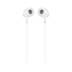 JBL Live 100 - White - In-ear headphones - Back