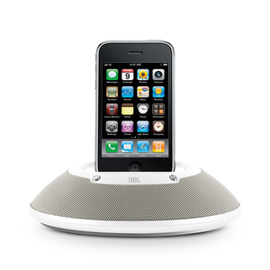 ON STAGE MICRO 2 - White - Portable Loudspeaker for iPhone and iPod - Front
