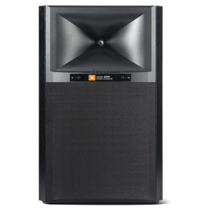 4329P Studio Monitor Powered Loudspeaker System - Black Walnut - Powered Bookshelf Loudspeaker System - Front