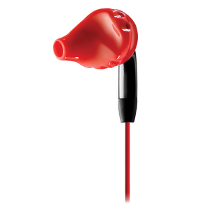 Inspire® 100 - Black / Red - In-the-ear, sport earphones feature TwistLock® Technology - Detailshot 2