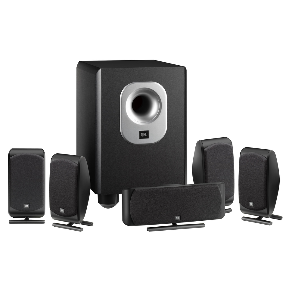 SCS 200.5 - Black - Complete 6-Piece System - Hero