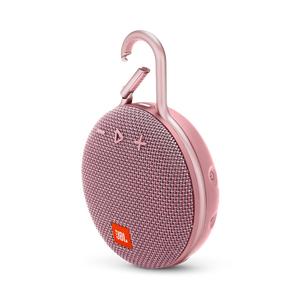 JBL Clip 3 - Pink - Portable Bluetooth® speaker - Hero