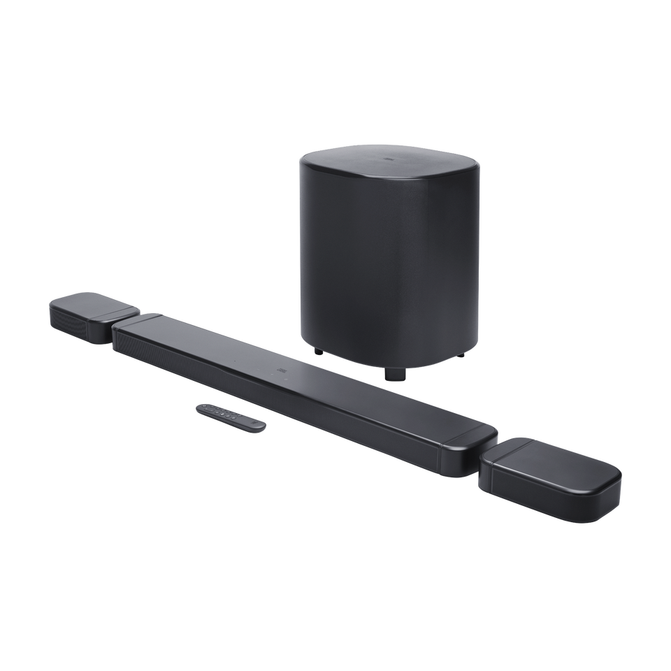 JBL Bar 800MK2 - Black - 7.1 channel soundbar system with detachable speakers and Dolby Atmos® - Hero