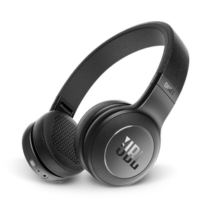 JBL Duet BT - Black - Wireless on-ear headphones - Hero
