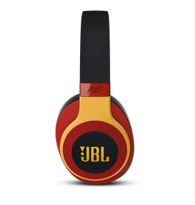 JBL E65BTNC - Black / Red - Wireless over-ear noise-cancelling headphones - Detailshot 3