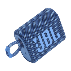 JBL Go 3 Eco - Blue - Ultra-portable Waterproof Speaker - Detailshot 1