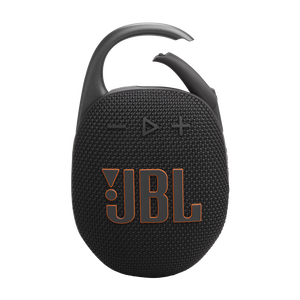JBL Clip 5 - Black - Ultra-portable waterproof speaker - Front