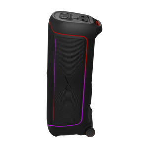 JBL PartyBox Ultimate - Black - Massive party speaker with powerful sound, multi-dimensional lightshow, and splashproof design. - Left