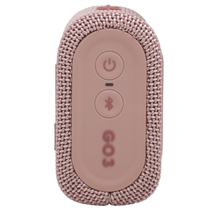 JBL Go 3 - Pink - Portable Waterproof Speaker - Right