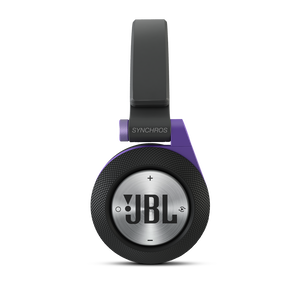 Synchros E40BT - Purple - On-ear, Bluetooth headphones with ShareMe music sharing - Detailshot 1