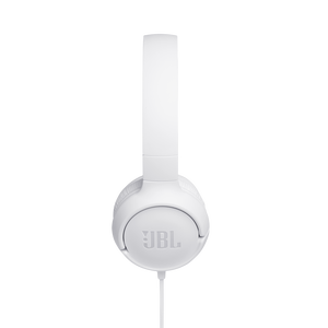 JBL Tune 500 - White - Wired on-ear headphones - Detailshot 2